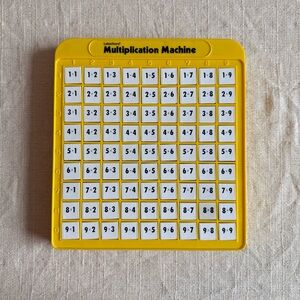 LAKESHORE Multiplication Machine Yellow